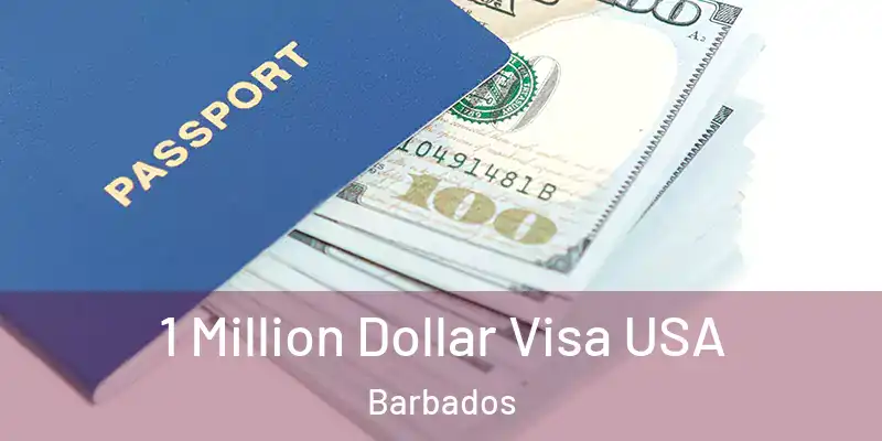1 Million Dollar Visa USA Barbados